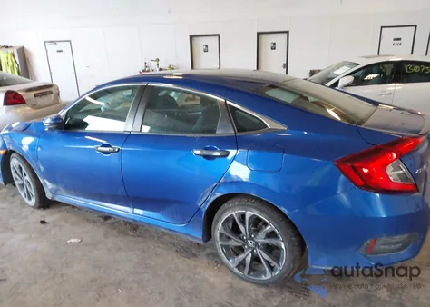2019 Honda Civic Sport from USA, damaged, VIN 2HGFC2F81KH576996